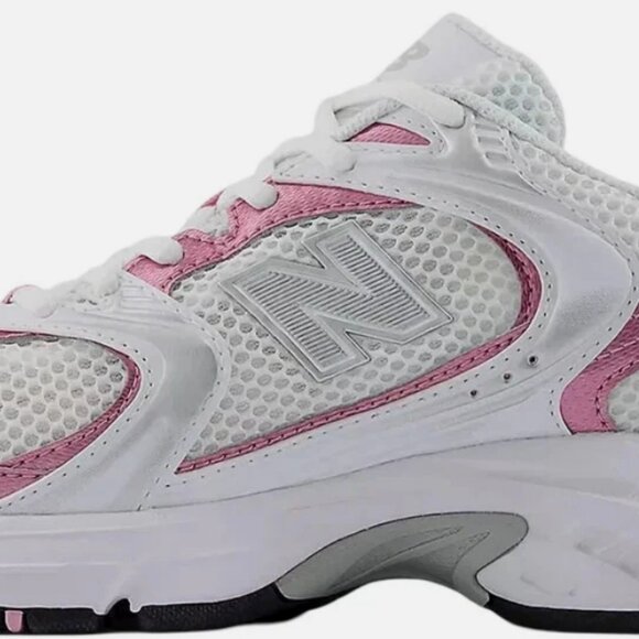 NEW BALANCE 530 Sneakers in White Pink Metallic Size 10 Brand New in Box main image 5